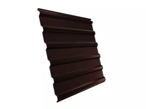 Профнастил Grand Line С20 A GreenCoat Pural Matt 0,5 мм RAL 8017 Шоколад купить в екатеринбурге