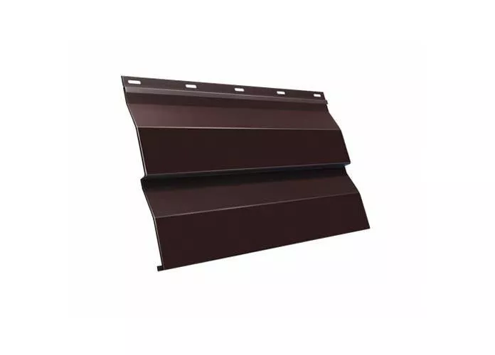 Металлический сайдинг Grand Line Корабельная доска XL GreenCoat Pural RAL 8017 Шоколад купить в екатеринбурге