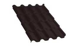 Металлочерепица Монтерроса-S NormanMP 0.5 мм RAL 8017 Шоколад. Цена: 593 руб. Артикул: monter_03-8017s