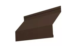 Ламель жалюзи Milan new 0,45 PE-Double с пленкой RAL 8017 шоколад GL. Артикул: 27957