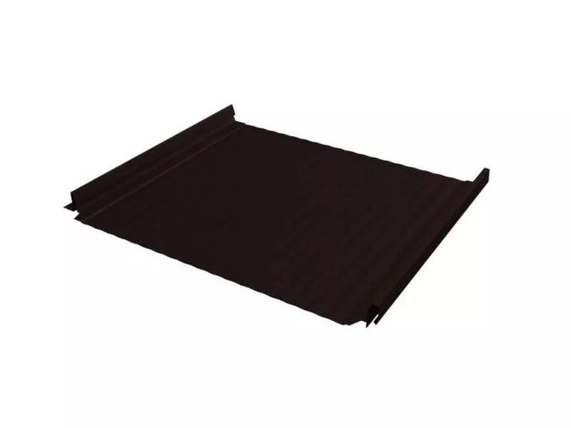 Кликфальц Pro Gofr Grand Line Quarzit Lite 0.5 мм RAL 8017 Шоколад купить в екатеринбурге
