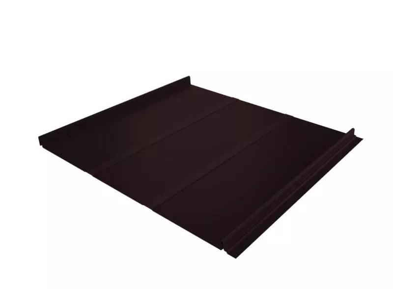 Кликфальц Line Grand Line PurLite Matt 0.5 мм RAL 8017 Шоколад купить в екатеринбурге