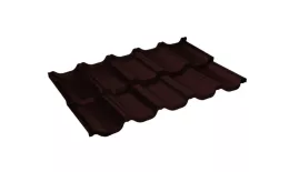 Металлочерепица GL Kvinta Uno 0,5 GreenCoat Pural RR 887 шоколадно-коричневый. Цена: 2723 руб. Артикул: GrandLineKU-gc887