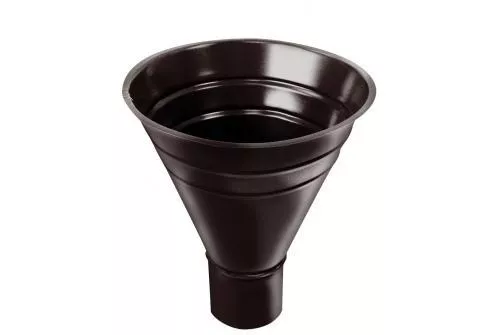 Воронка водосборная Grand Line 250/90 мм RAL 8017 Шоколад купить в екатеринбурге