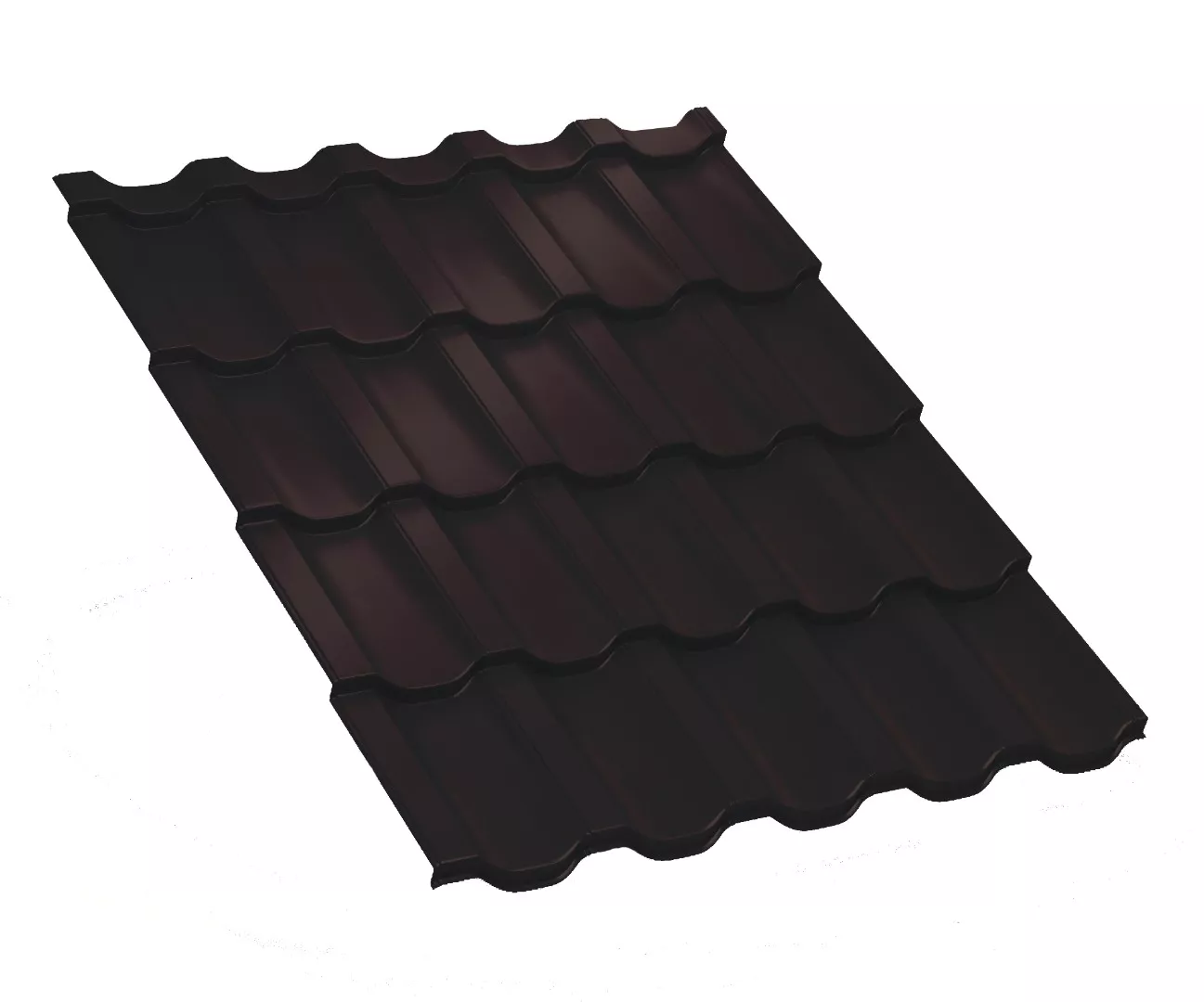 Металлочерепица Трамонтана-X NormanMP 0.5 мм RAL 8017 Шоколад купить в екатеринбурге