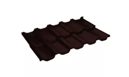 Металлочерепица GL Kvinta Uno 0,5 GreenCoat Pural RAL 8017 шоколад. Цена: 2723 руб. Артикул: GrandLineKU-gc8017