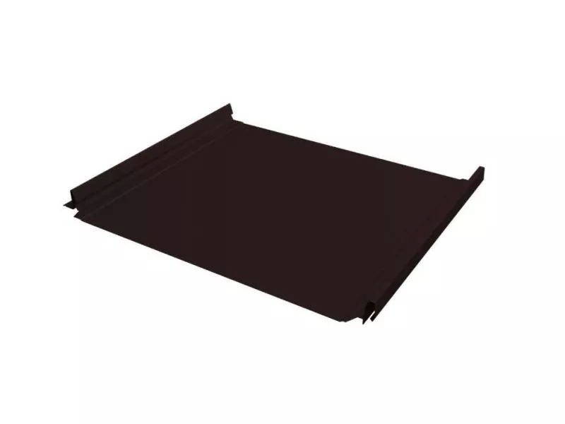 Кликфальц Pro Grand Line Rooftop Matte Стальной Бархат 0.5 мм RAL 8017 Шоколад купить в екатеринбурге