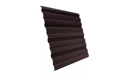Профнастил Grand Line С10 A GreenCoat Pural 0,5 мм RAL 8017 Шоколад. Цена: 2746 руб. Артикул: C10aGL-gp8017