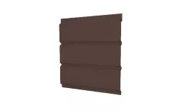 Софит металл GL без перфорации Rooftop Matte Стальной бархат 0,5 мм RAL 8017 Шоколад. Артикул: GrLn01_02_03_Pr_241