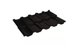 Металлочерепица GL Kvinta Uno 0,5 GreenCoat Pural RAL 8019 Темно-коричневый. Цена: 2723 руб. Артикул: GrandLineKU-gc8019