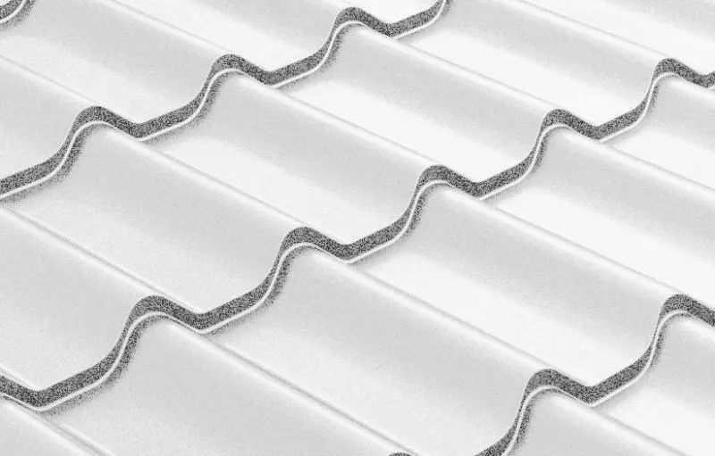 Металлочерепица Grand Line Modern 0,4 Полиэстер RAL 9003 сигнальный белый купить в екатеринбурге