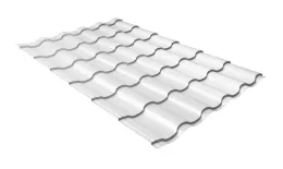 Металлочерепица Grand Line Кредо (Kredo) 0.45 Полиэстер RAL 9003 сигнальный белый. Цена: 520 руб. Артикул: GrandLineM20-1-9003