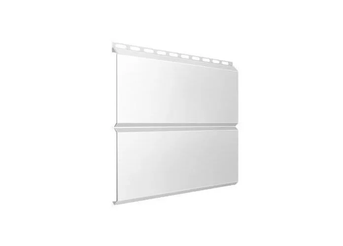 Металлический сайдинг Grand Line ЭкоБрус Satin 0,5 мм RAL 9003 Сигнальный белый купить в екатеринбурге