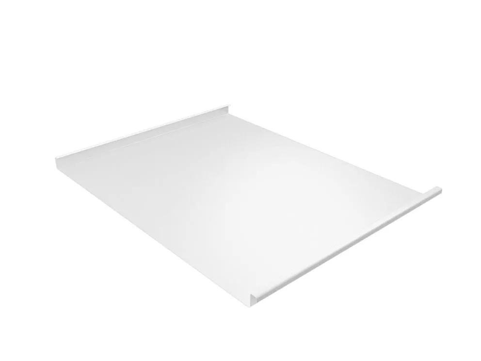 Кликфальц Pro Line Grand Line 0,45 Drap TX с пленкой на замках RAL 9003 сигнальный белый купить в екатеринбурге