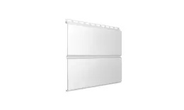Металлический сайдинг Grand Line ЭкоБрус Satin 0,5 мм RAL 9003 Сигнальный белый. Цена: 752 руб. Артикул: GrandLine-MS1052