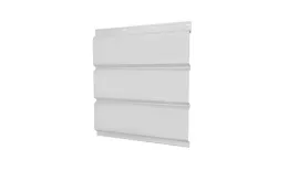 Софит металл GL без перфорации Satin 0,5 мм RAL 9003 сигнальный белый. Артикул: GrLn01_02_03_Pr_244