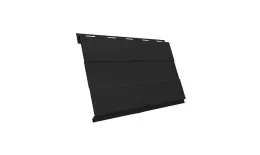 Металлический сайдинг Grand Line Вертикаль Prof Satin Matt 0,5 мм RAL 9005 Черный. Цена: 1196 руб. Артикул: GrandLine-MS779