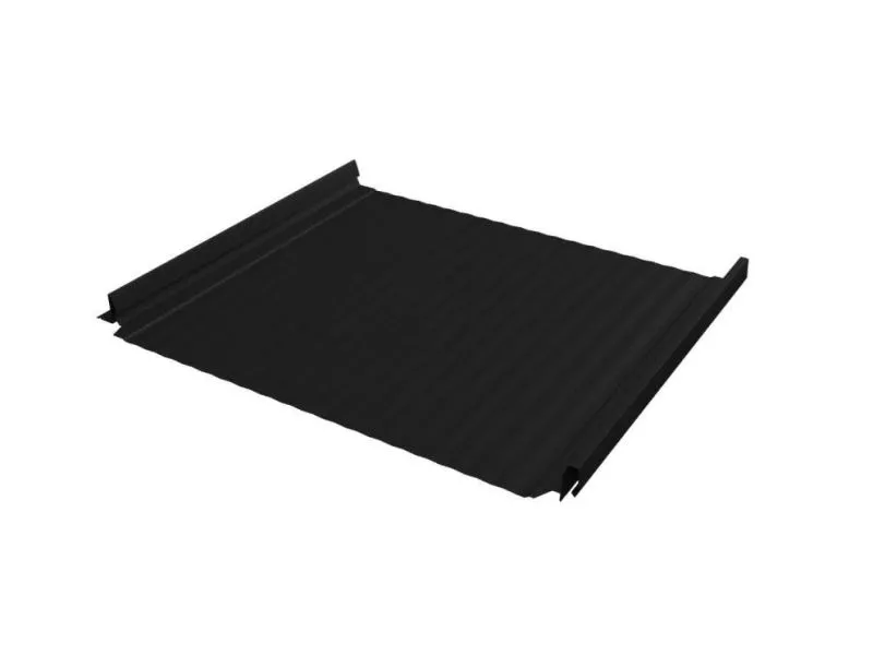 Кликфальц Pro Gofr Grand Line Satin 0.5 мм RAL 9005 Черный купить в екатеринбурге