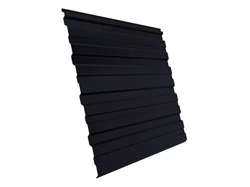 Профнастил Grand Line С10 A GreenCoat Pural Matt 0,5 мм RAL 9005 Черный купить в екатеринбурге