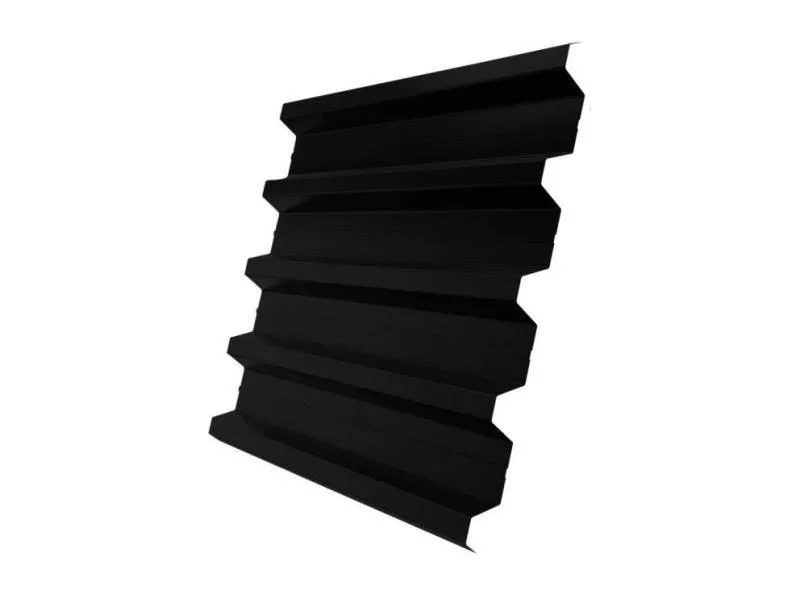 Профнастил Grand Line Н60 R Satin Matt 0,5 мм RAL 9005 Черный купить в екатеринбурге