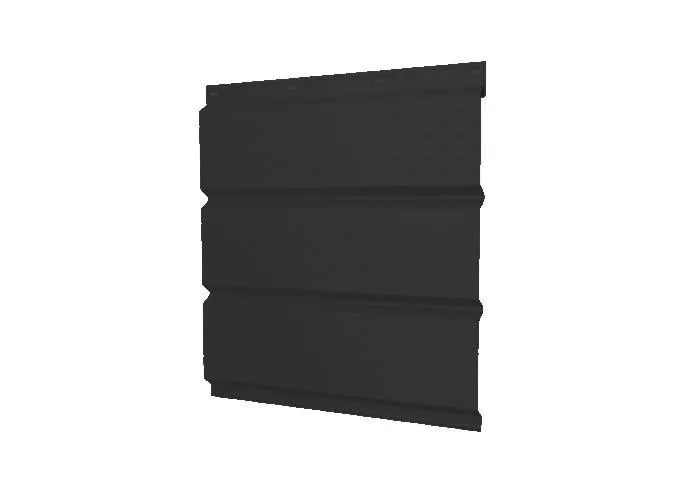 Софит металл GL с перфорацией Satin 0,5 мм RAL 9005 черный купить в екатеринбурге