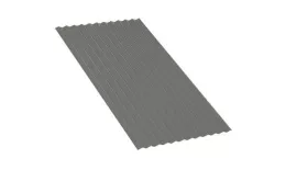 Профнастил МП18 A Полиэстер 0,7 мм RAL 9006 Бело-алюминиевый. Цена: 835 руб. Артикул: MP18APE07-9006