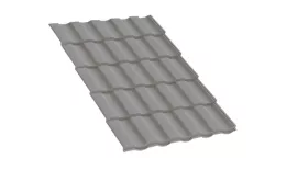 Металлочерепица Монтекристо-XL NormanMP 0.5 мм RAL 9006 Бело-алюминиевый. Цена: 646 руб. Артикул: montekr_02-9006xl