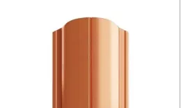 Штакетник Металл Профиль ELLIPSE-O (Закругленный) AGNETA 0,5 мм медный двусторонний. Цена: 1498 руб. Артикул: MP_Sht_233