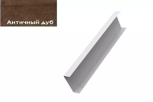 Декоративная накладка на столб жалюзи Milan,Tokyo 0,45 Print-Double Premium Antique Wood GL купить в екатеринбурге