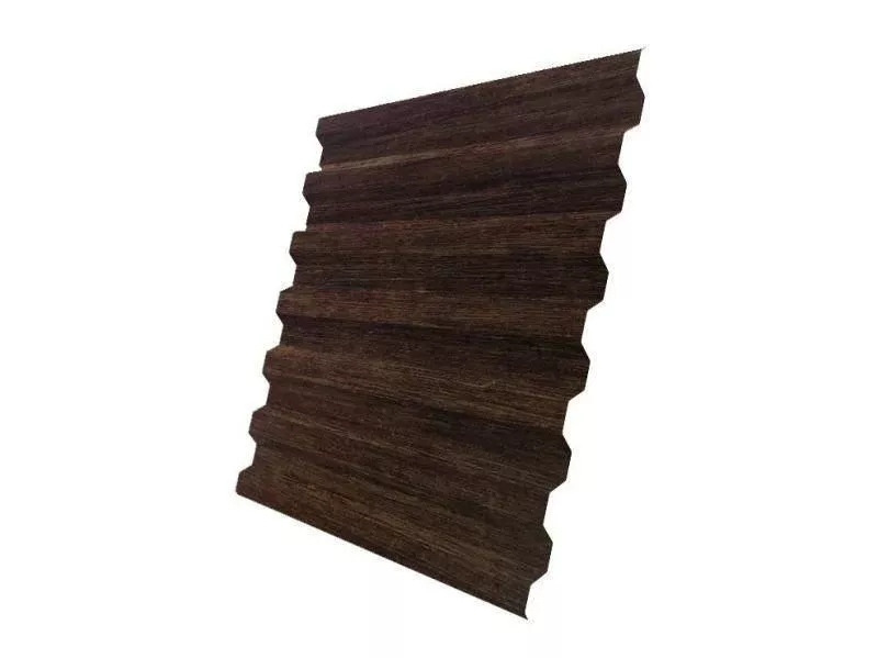 Профнастил Grand Line С21 R Print Elite 0,45 мм Antique Wood Античный Дуб купить в екатеринбурге