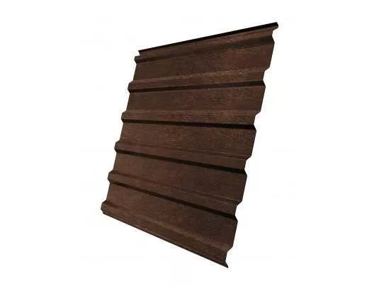 Профнастил Grand Line С20R Print-double Elite 0,45 мм Antique Wood Античный Дуб купить в екатеринбурге