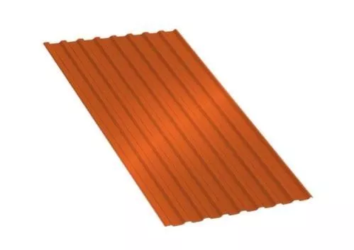 Профнастил МП20 R AGNETA 0,5 мм Copper Медь купить в екатеринбурге