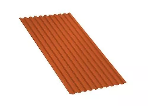 Профнастил С21 A AGNETA 0,5 мм Copper Медь купить в екатеринбурге