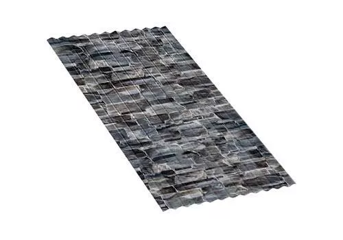 Профнастил МП18 A ECOSTEEL 0,5 мм White Stone Белый камень купить в екатеринбурге