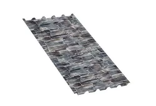 Профнастил C44 A ECOSTEEL 0,5 мм White Stone Белый камень купить в екатеринбурге