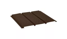СОФИТ aquAsystem полная перфорация GreenCoat Pural BT (2400х303) 0.5 мм RR 32 темно-коричневый. Цена: 1673 руб. Артикул: aquAsystem07_1