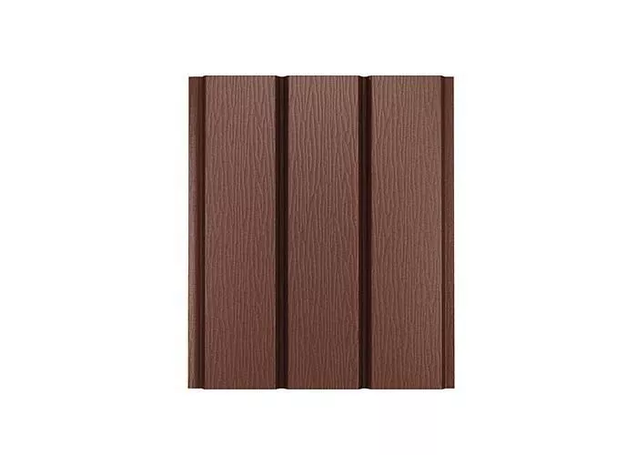 СОФИТ aquAsystem с центральной перфорацией GreenCoat Pural Matt BT(2400х303)0.5 мм RAL 8017 Шоколад купить в екатеринбурге