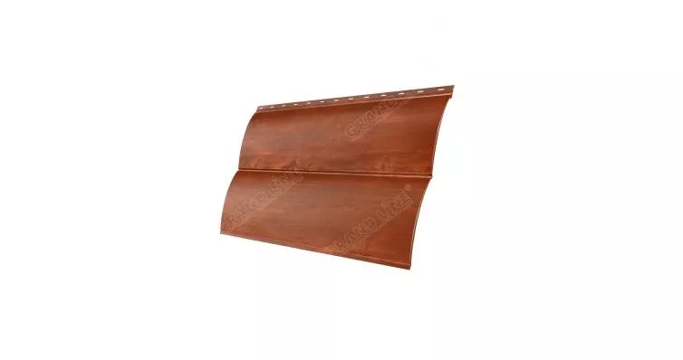 Сайдинг Блок-хаус 0,390 Grand Line 0,45 Print Premium Cherry Wood купить в екатеринбурге