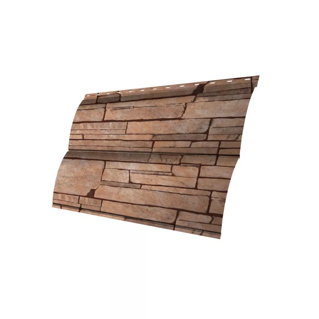 Блок-хаус new Grand Line 0,45 Print Elite с пленкой Sand Stone TwinColor купить в екатеринбурге