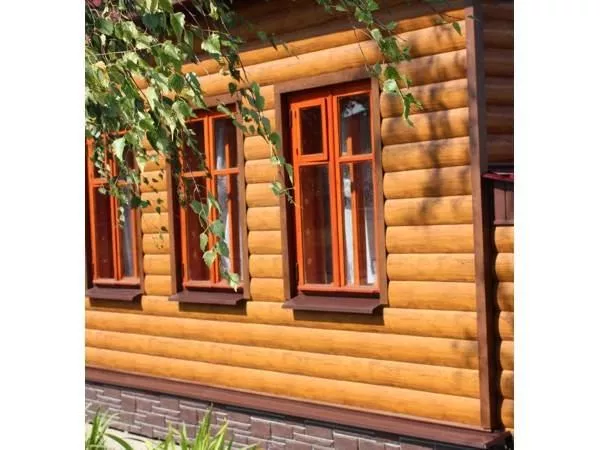 Блок-хаус new Grand Line 0,45 Print Elite с пленкой Golden Wood TwinColor купить в екатеринбурге