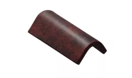 Боковая цементно-песчаная черепица универсальная, цвет магма. Цена: 810 руб. Артикул: 49124