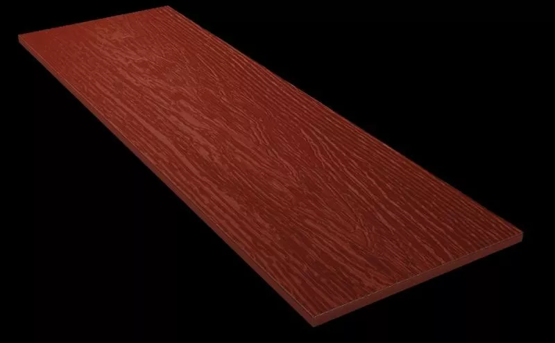 Фибросайдинг DECOVER 3600x190x8мм Bordo RAL 3009 Оксид-красный купить в екатеринбурге