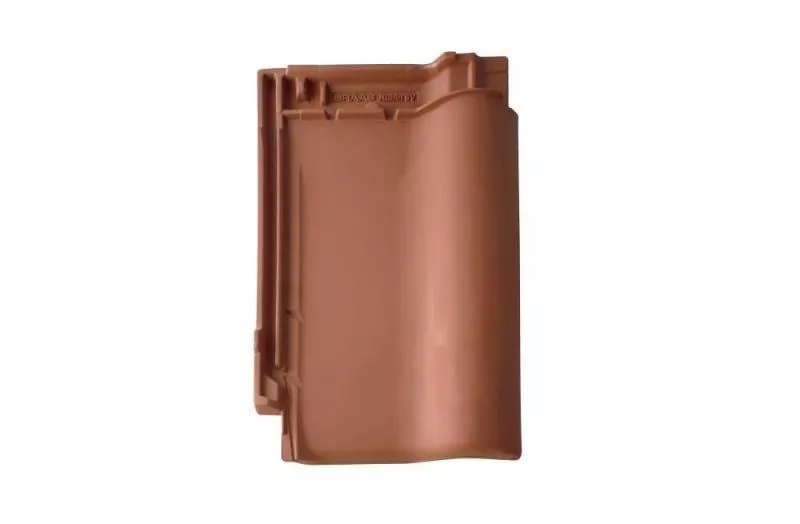 Керамическая черепица Braas Рубин 9V Натуральный красный купить в екатеринбурге