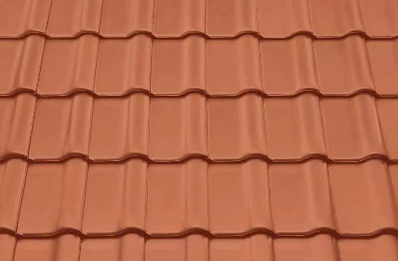 Керамическая черепица Braas Рубин 9V Натуральный красный купить в екатеринбурге