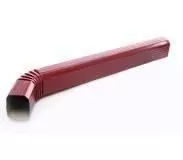 Труба прямоугольная с коленом 3 мGrand Line Vortex RAL 8017 Шоколад купить в екатеринбурге