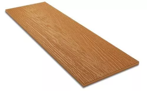 Фибросайдинг DECOVER 3600x190x8мм Caramel RAL 8001 Охра коричневая купить в екатеринбурге