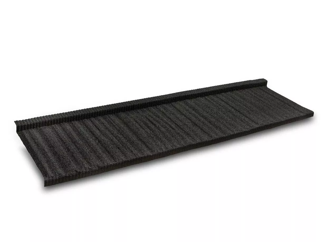 Черепица композитная 0.40мм 1335х415мм CM ROOF SHAKE BLACK (черный) купить в екатеринбурге