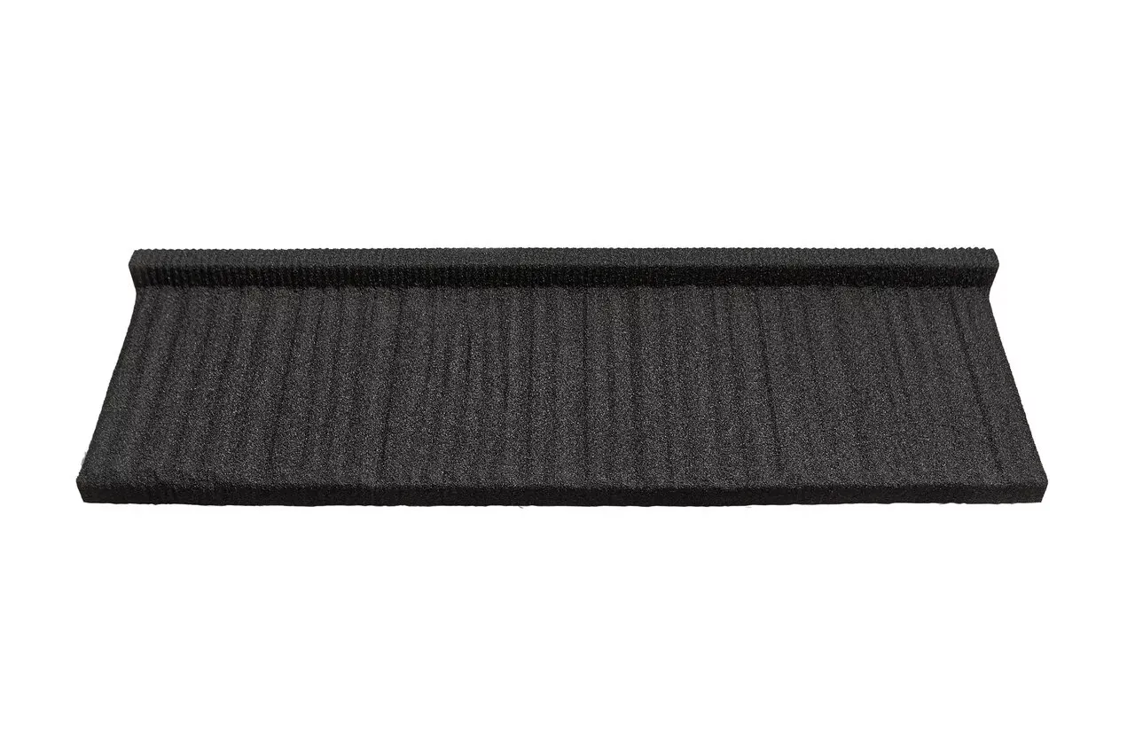 Черепица композитная 0.40мм 1335х415мм CM ROOF SHAKE BLACK (черный) купить в екатеринбурге