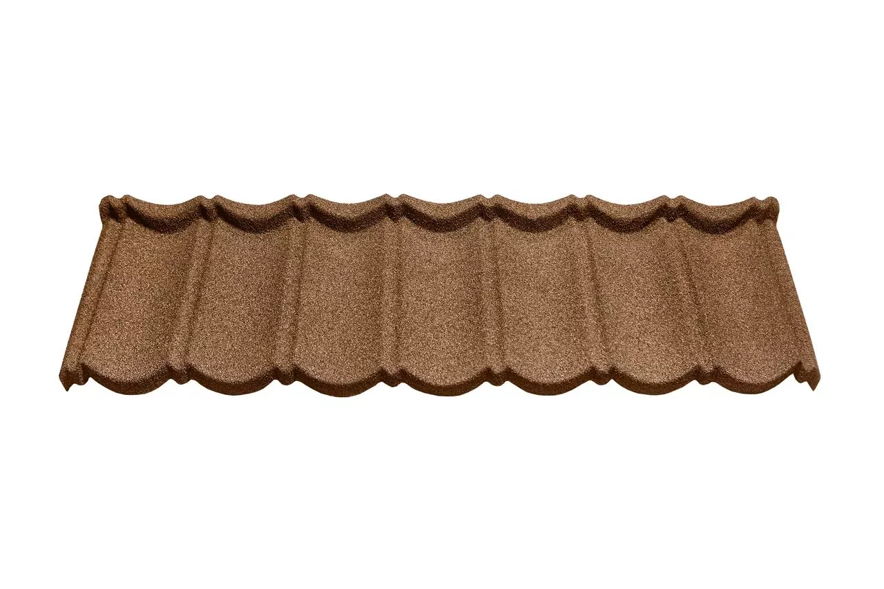 Черепица композитная 0.40мм 1340х420мм CM ROOF BOND COFFEE (кофе) купить в екатеринбурге