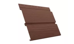 Софит металл GL с центральной перфорацией Print Elite 0,45 мм Cherry Wood вишневое дерево. Артикул: GrLn01_02_03_Pr_182